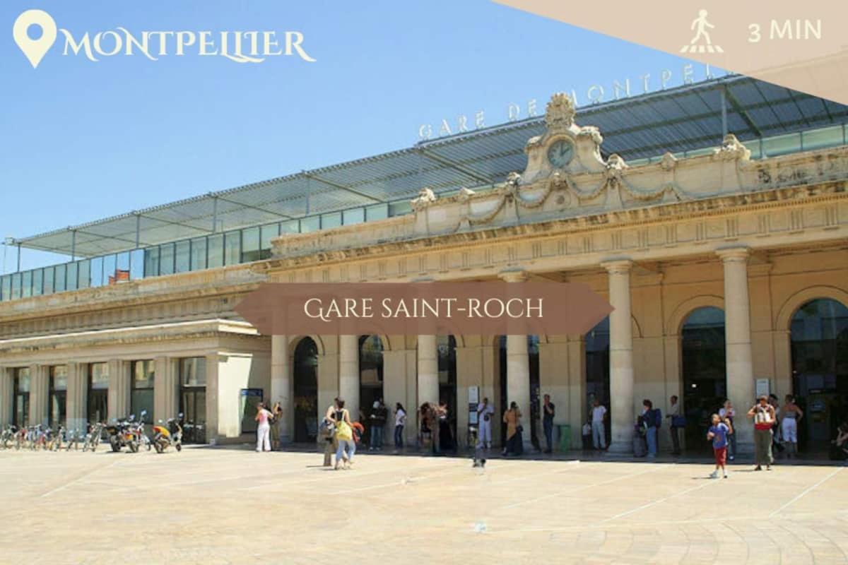 063 - Studio Didion, Centre Gare St Roch, Clim, Balcon,4Pers Montpellier Eksteriør billede