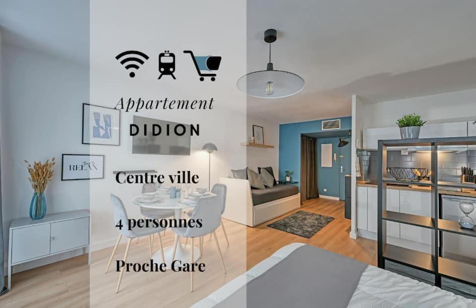 063 - Studio Didion, Centre Gare St Roch, Clim, Balcon,4Pers Montpellier Eksteriør billede